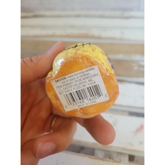 Scarecrow candle vintage Easter unlimited Halloween fall prop decor - Picture 7 of 7